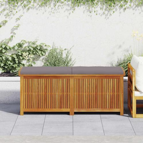 vidaXL Kussenbox voor buiten 150x50x60,5 cm massief, Tuin en Terras, Bergingen en Tuinkasten, Nieuw, Verzenden