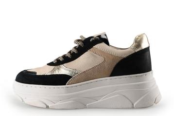 Manfield Sneakers in maat 36 Beige | 5% extra korting beschikbaar voor biedingen