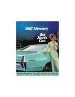 1967 MERCURY PROGRAMMA BROCHURE ENGELS, Nieuw