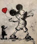 Laurent Pate (1970) - Mickey et la petite banksy