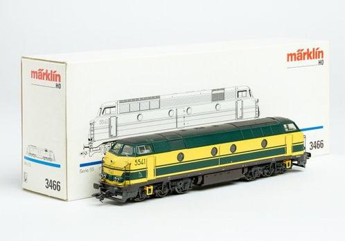 Märklin H0 - 3466 - Diesellocomotief (1) - serie 55 (SNCB)., Hobby en Vrije tijd, Modeltreinen | H0
