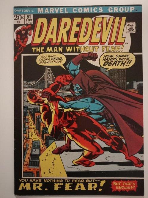Daredevil (Vol. 1) #91 - Fear Is the Key! - 1 Comic - Eerste, Boeken, Strips | Comics