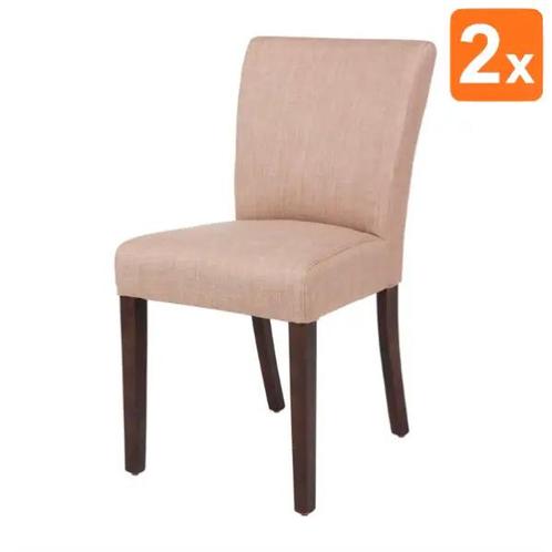 Stoelen | Polyurethaan/Hout | Beige | Houtlook Poten |, Zakelijke goederen, Horeca | Keukenapparatuur, Nieuw in verpakking, Verzenden