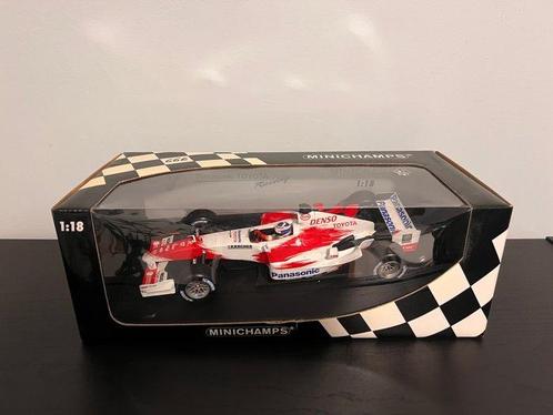 Minichamps 1:18 - Voiture miniature - Panasonic Toyota, Hobby en Vrije tijd, Modelauto's | 1:5 tot 1:12