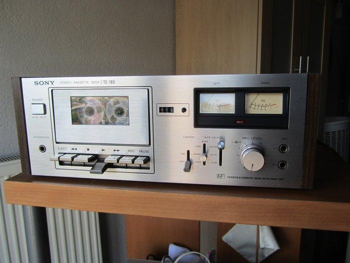 Sony - tc-185 2 kops Lecteur-enregistreur de cassettes, Audio, Tv en Foto, Radio's