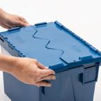 Distributiebak 400x300x320 mm 28L Nestbaar Stapelbaar Blauw, Doe-het-zelf en Bouw, Kratten en Dozen, Ophalen of Verzenden, Nieuw