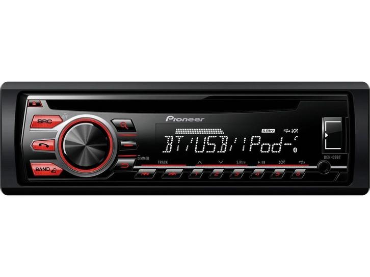 Pioneer DEH-09BT - Autoradio - Bluetooth USB AUX - Zwart, Elektronische apparatuur, Overige elektronische apparatuur, Zo goed als nieuw