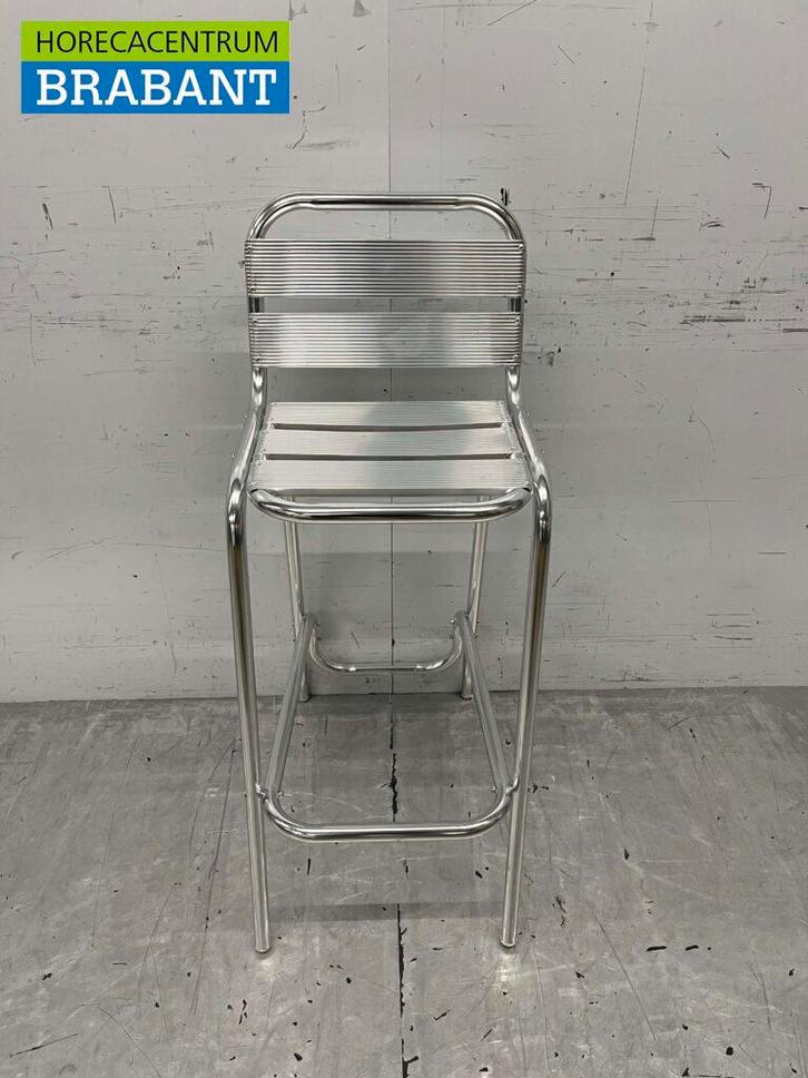 Aluminium Barkruk Kruk Terraskruk Horeca, Zakelijke goederen, Horeca | Meubilair en Inrichting, Ophalen of Verzenden