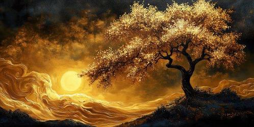Iconica - The Alchemists Tree · XXL, Antiek en Kunst, Kunst | Schilderijen | Modern