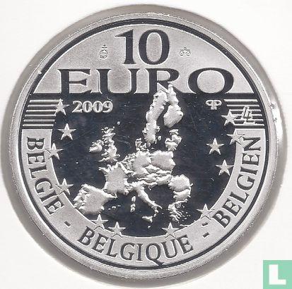 België 10 euro 2009 (PROOF) 500 years edition of Erasmus.., Postzegels en Munten, Munten | België, Losse munt, Goud, Zilver, Verzenden