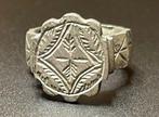 Middeleeuwen, kruisvaardersperiode Zilver Symbolische ring