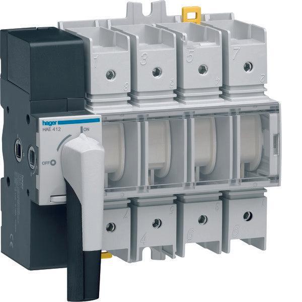 Hager HAE Interrupteur-sectionneur - HAE412, Bricolage & Construction, Électricité & Câbles, Envoi