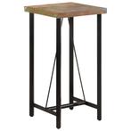 vidaXL Table de bar 55x55x107 cm bois massif de, Maison & Meubles, Verzenden, Neuf