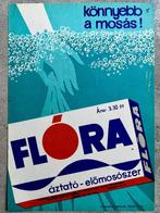 Vilmos Mohrlüder - Flóra Detergent - washing powder