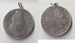Écu 1050 France zilveranhaenger Ludwig Xiv Ecu Aux 8 L 17.., Postzegels en Munten, Verzenden, België