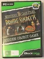 Mystery Case Files: Prime Suspects (PC nieuw), Consoles de jeu & Jeux vidéo, Ophalen of Verzenden