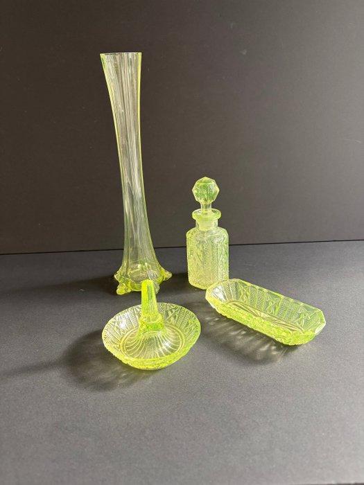 Bol (4) - Urane , uranie , uranium - Verre, Antiek en Kunst, Kunst | Designobjecten