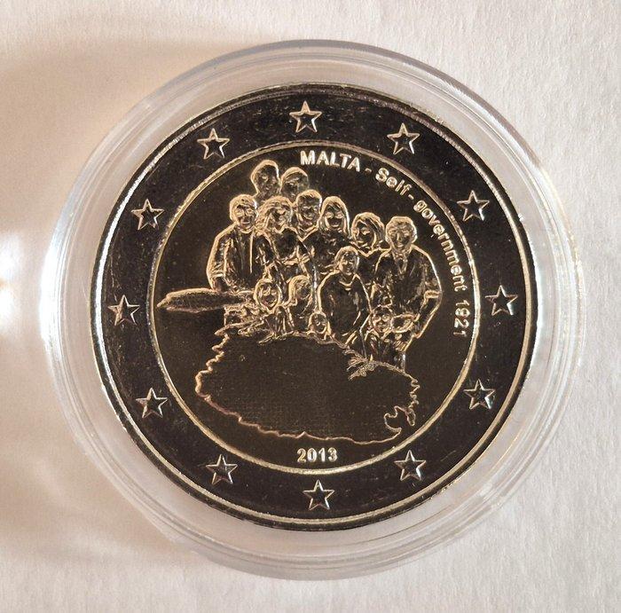 Malta. 2 Euro 2013/2019 (6 monnaies) (Zonder Minimumprijs), Postzegels en Munten, Munten | Europa | Euromunten