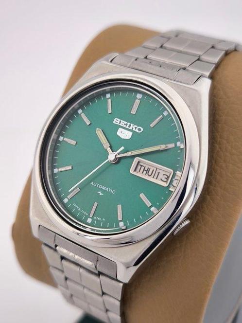 Seiko - Seiko 5 Automatic Day-Date - Zonder Minimumprijs -, Handtassen en Accessoires, Horloges | Heren