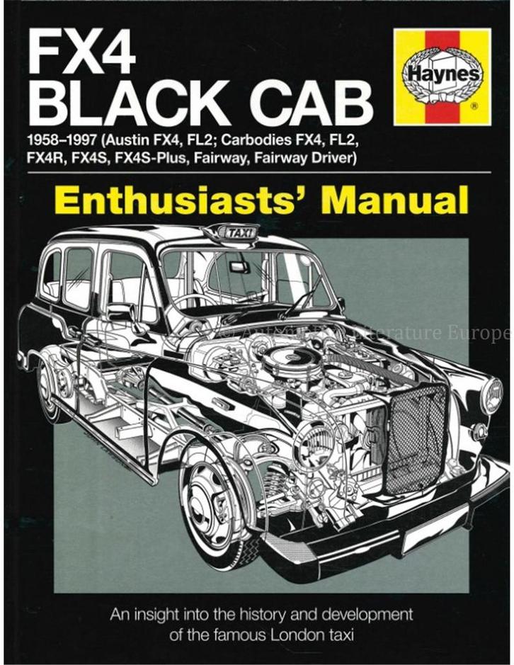 FX4 BLACK CAB, AN INSIGHT INTO THE HISTORY AND DEVELOPMENT, Boeken, Auto's | Boeken