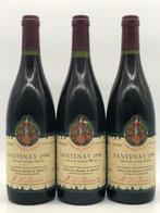 3 x 75cl Santenay Parisot 1996 (Bourgogne, rood), Ophalen of Verzenden, Rode wijn