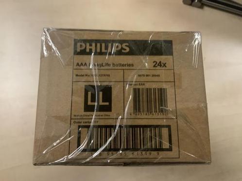 Veiling - Philips AAA 24x12 penlites, Audio, Tv en Foto, Accu's en Batterijen