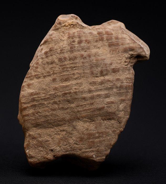 Oud-Romeins Aardewerk Tessera die een monogram afbeeldt, Verzamelen, Mineralen en Fossielen