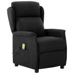 vidaXL Massagestoel met kussen Zwart 67.5 x 93.5 x 101.5 cm, Huis en Inrichting, Verzenden, Nieuw