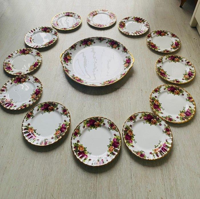 Royal Albert - Royal Albert - Tafelservies (13) - Extra, Antiek en Kunst, Antiek | Meubels | Tafels