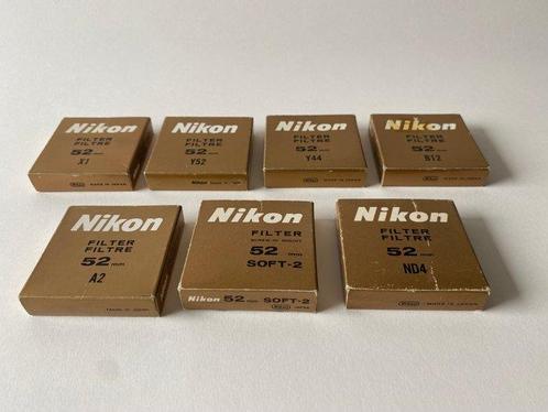 Nikon Lote 7 filtros NIKON (52mm) Prime lens, Audio, Tv en Foto, Fotocamera's Analoog