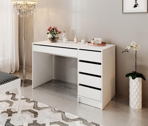 Kaptafel Arco - Wit - 120 cm, Handtassen en Accessoires, Uiterlijk | Cosmetica en Make-up, Nieuw, Verzenden