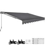 tectake Zonnescherm Ornella mit wandhouder - 300 x 250 cm, d, Tuin en Terras, Verzenden, Nieuw