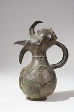Een bronzen beeldhouwwerk - Mambila - Nigeria (Zonder