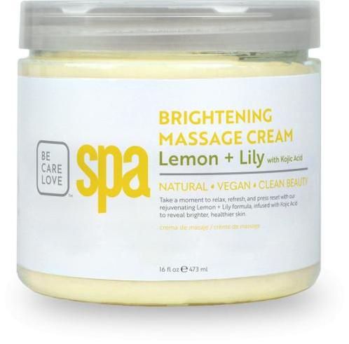 BCL SPA Massage Cream 473ml Lemon + Lily (Bodylotion), Bijoux, Sacs & Beauté, Beauté | Soins du corps, Envoi