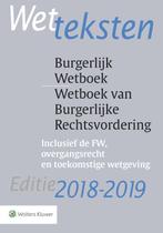 Wetteksten Burgerlijk Wetboek/Wetboek van Burgerlijke, Boeken, Verzenden, Zo goed als nieuw