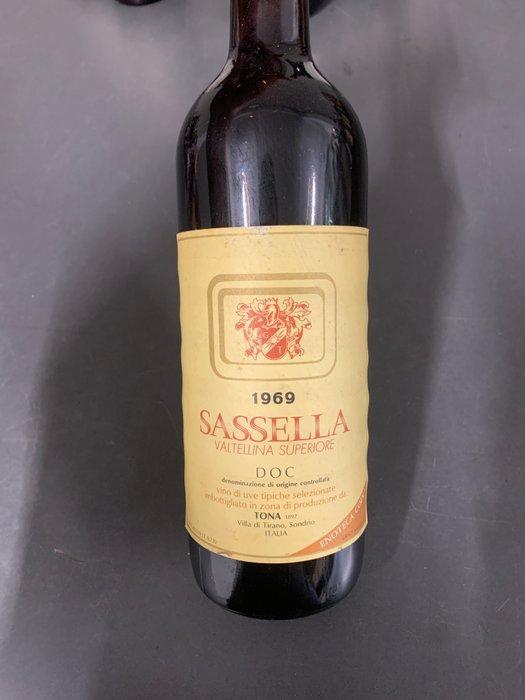 1969, 1975 x3 & 1983 x2 Tona; Sassella - Valtellina, Verzamelen, Wijnen