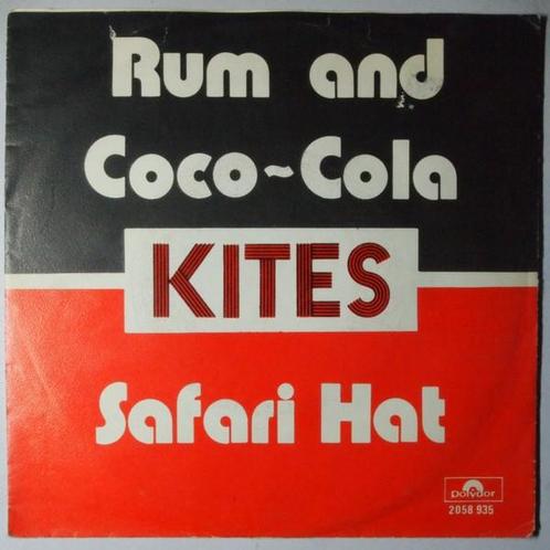Kites - Rum And Coco-Cola - Single, CD & DVD, Vinyles Singles, Single, Pop