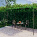 vidaXL Tuinpergola 6x3x2,5 m ijzer antiekbruin, Verzenden, Nieuw