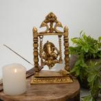 Ganesha op schommel - hoge kwaliteit messing 1,6 kg, Ophalen of Verzenden, Nieuw