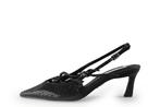 Steve Madden Slingbacks in maat 38 Zwart, Verzenden, Zwart, Steve Madden, Zo goed als nieuw