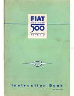 1959 FIAT 500 INSTRUCTIEBOEKJE ENGELS, Autos : Divers, Modes d'emploi & Notices d'utilisation