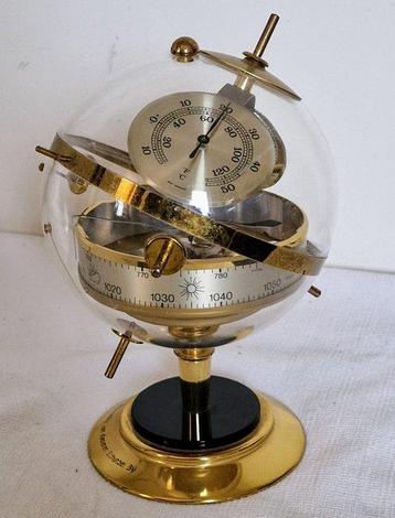 Sputnik - Weerstation - plexiglas, messing