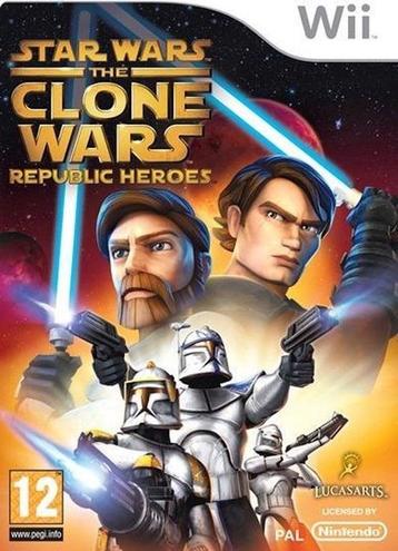 Star Wars the Clone Wars Republic Heroes (Wii Games), Ophalen of Verzenden