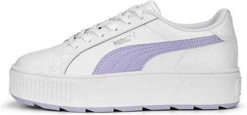 PUMA Karmen L Dames Sneakers - White/VividViolet/Silver -..., Kleding | Dames, Schoenen, Nieuw, Verzenden