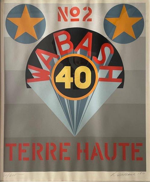 Robert Indiana (1928-2018) - Terre Haute, Antiek en Kunst, Kunst | Schilderijen | Modern