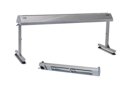 RVS HOUDER VOOR WARMTELAMP 900MM INCL. INFRAROODLAMP, Articles professionnels, Horeca | Équipement de cuisine, Envoi