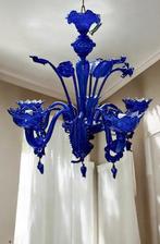 Lustre - Cristal, verre de Murano - Murano Bleu Cobalt