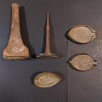 Werkgereedschap (5) Antiek - Set met antieke mallen
