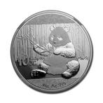 China. 10 Yuan 2017 30g ¥10 CNY Chinese Silver Panda Coin