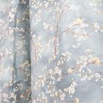 Tissu - Fleurs de Pêche Délicates - 270 x 280 - coton 100% -